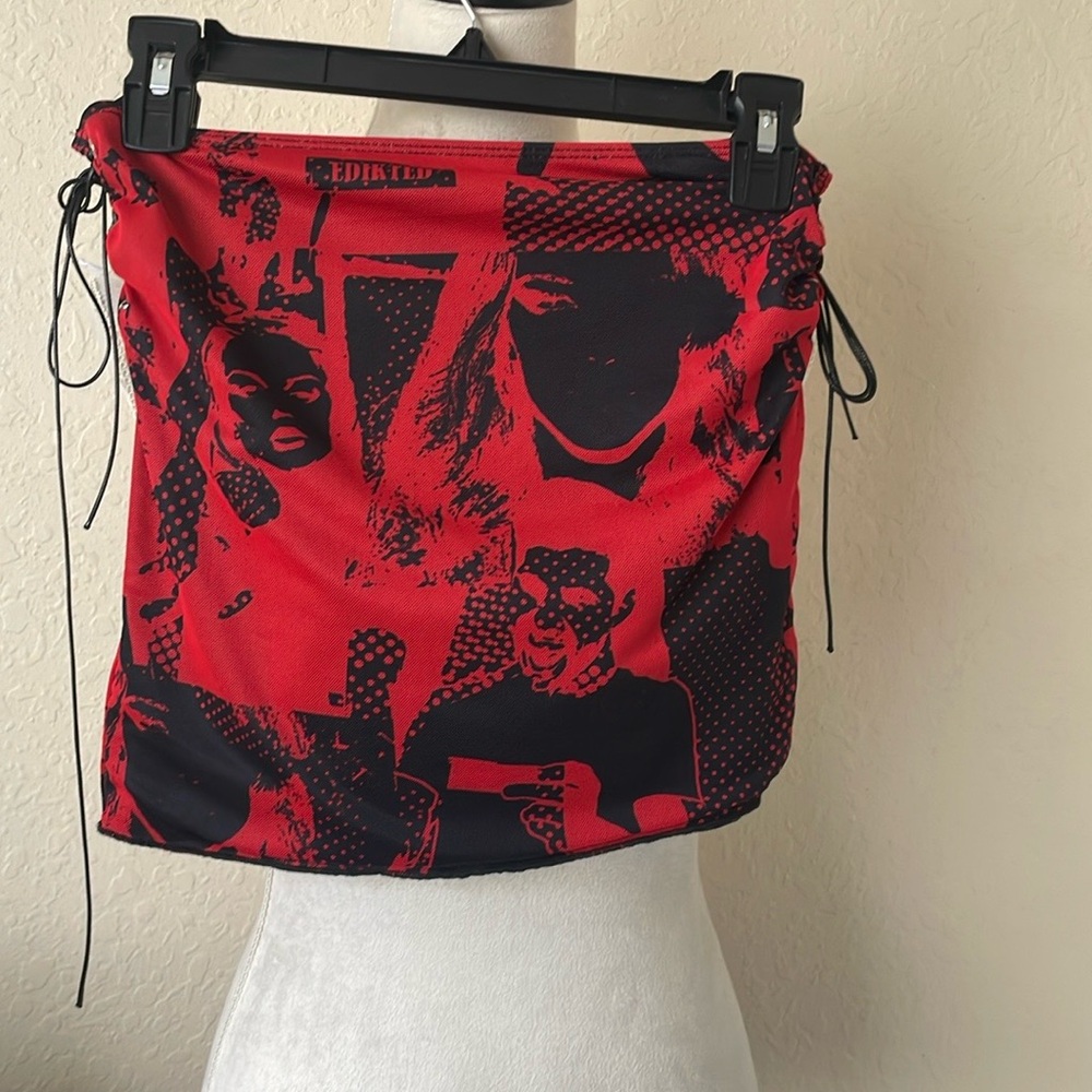 Edikted Tati Mesh Mini Skirt - Picture 4 of 6